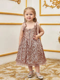 Young Girls' Sparkling Sequin Cami Dress - Elonnashop